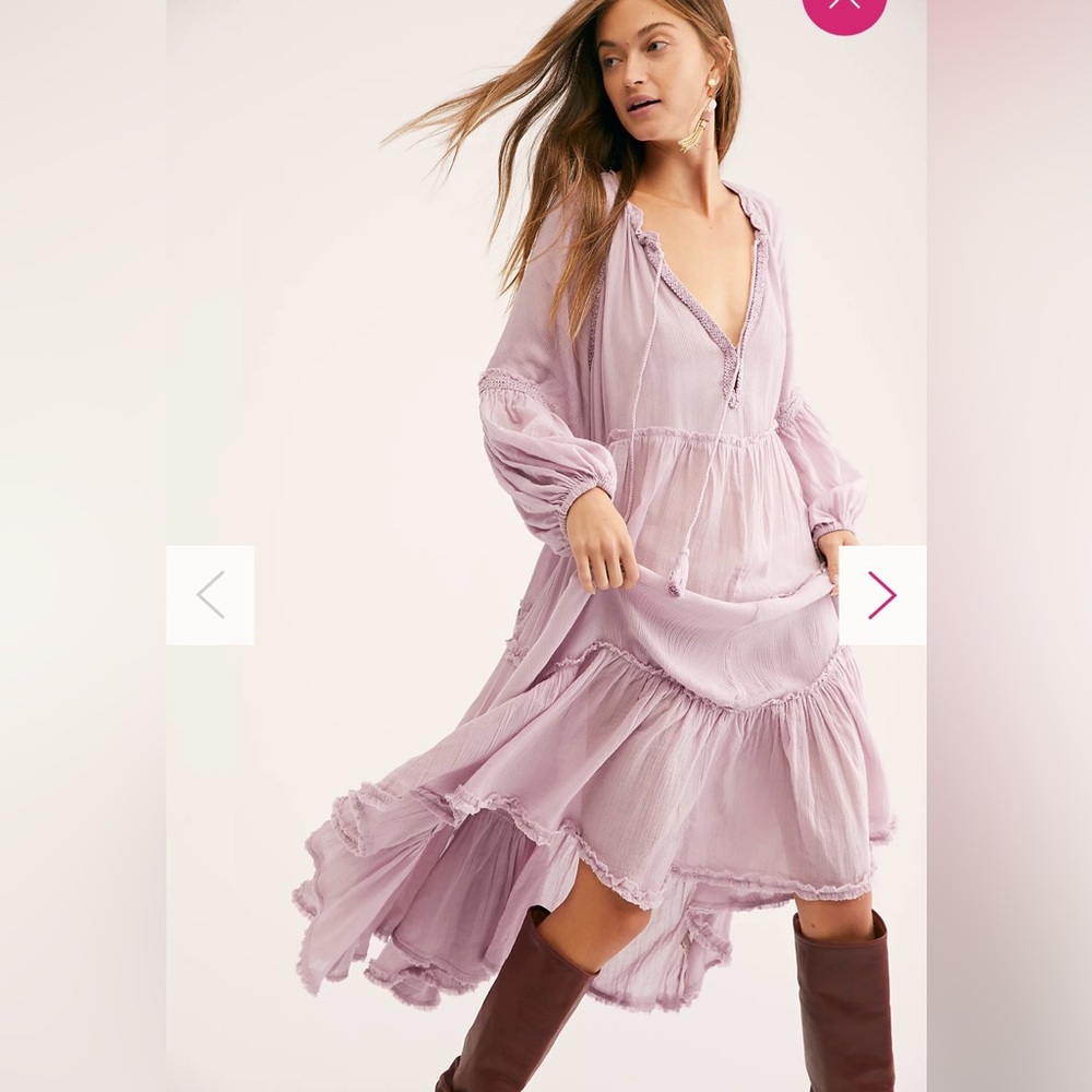 Free People In the Moment Dress XS (runs very generous)
